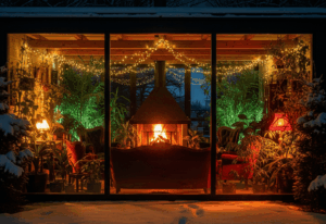 Kamin im Wintergarten: Ideen für Wintergärten mit Kaminofen